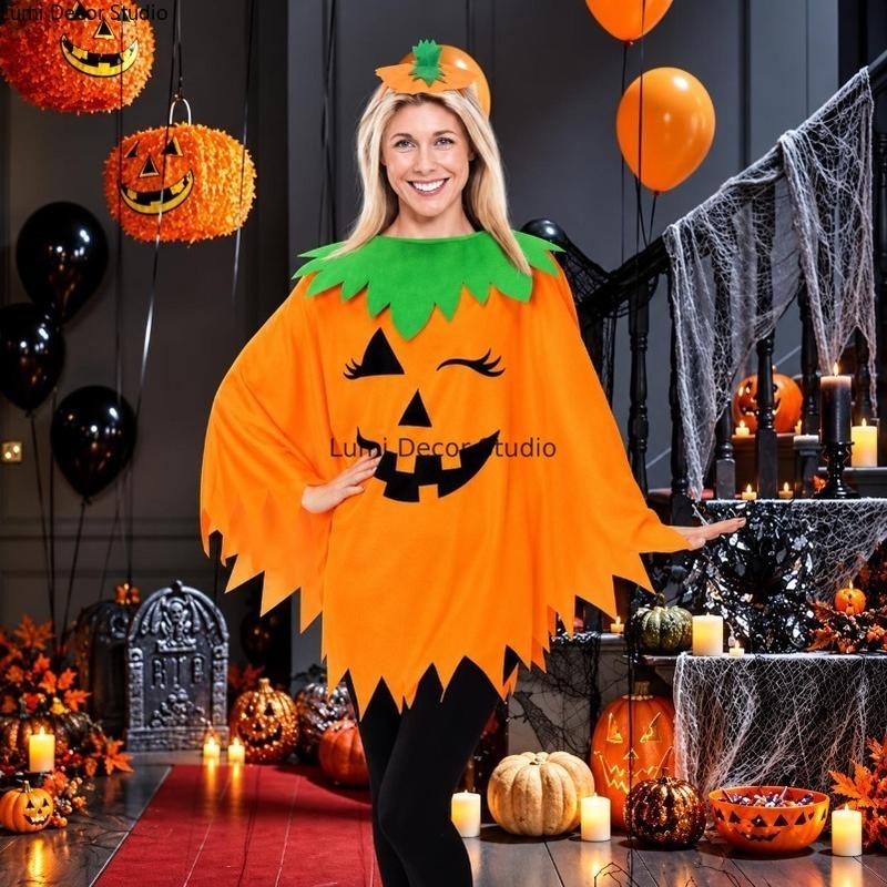 Adult White Hooded Full-Cover Ghost Halloween Costume