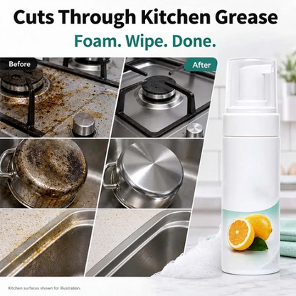 Multi-purpose Cleaning Mousse Foaming Cleaner 🧼