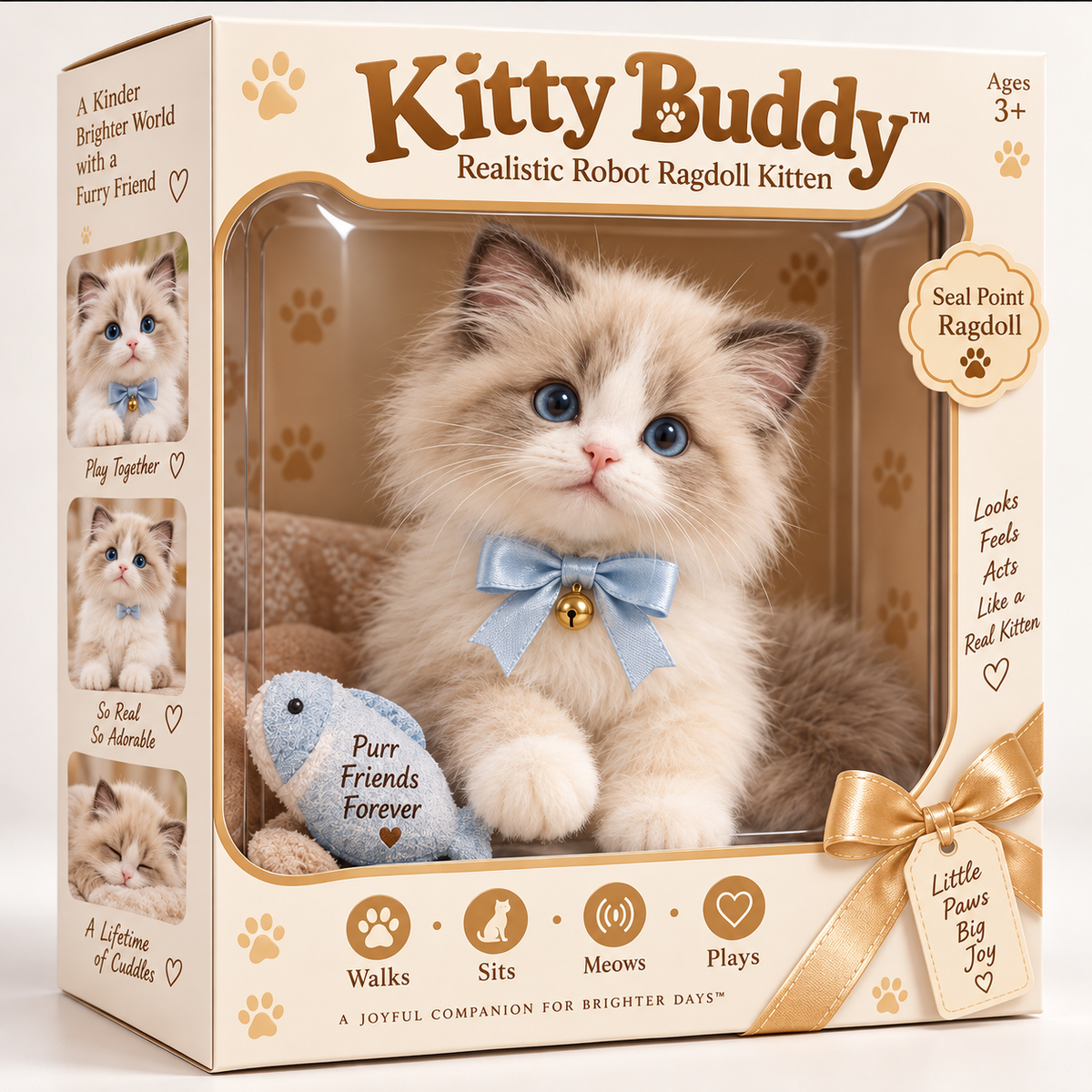 🎄49% OFF🐕🐾 Golden Buddy™ Realistic Robot Golden Retriever Puppy