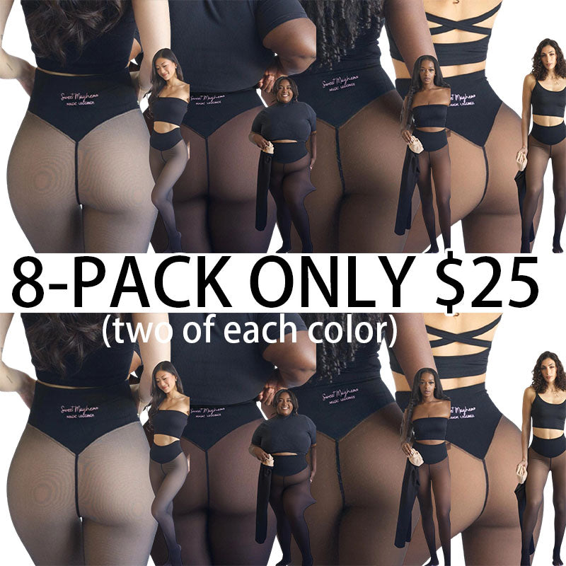 Women's Official Magic Fleece Lined Tights - High Waist, Plus Size Chic Cute Women's Fashion Clothes
