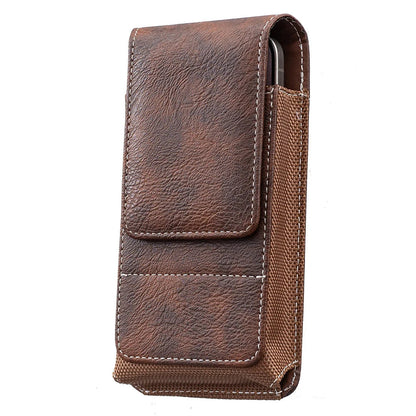 🔥 Early Black Friday Deal –Men’s Waist Phone Pouch with Magnetic Closure, Card Slot & Metal Belt Clip