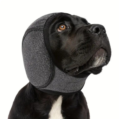 Dog Calming Ear Covers Waterproof Soundproof for Swimming Anxiety Relief