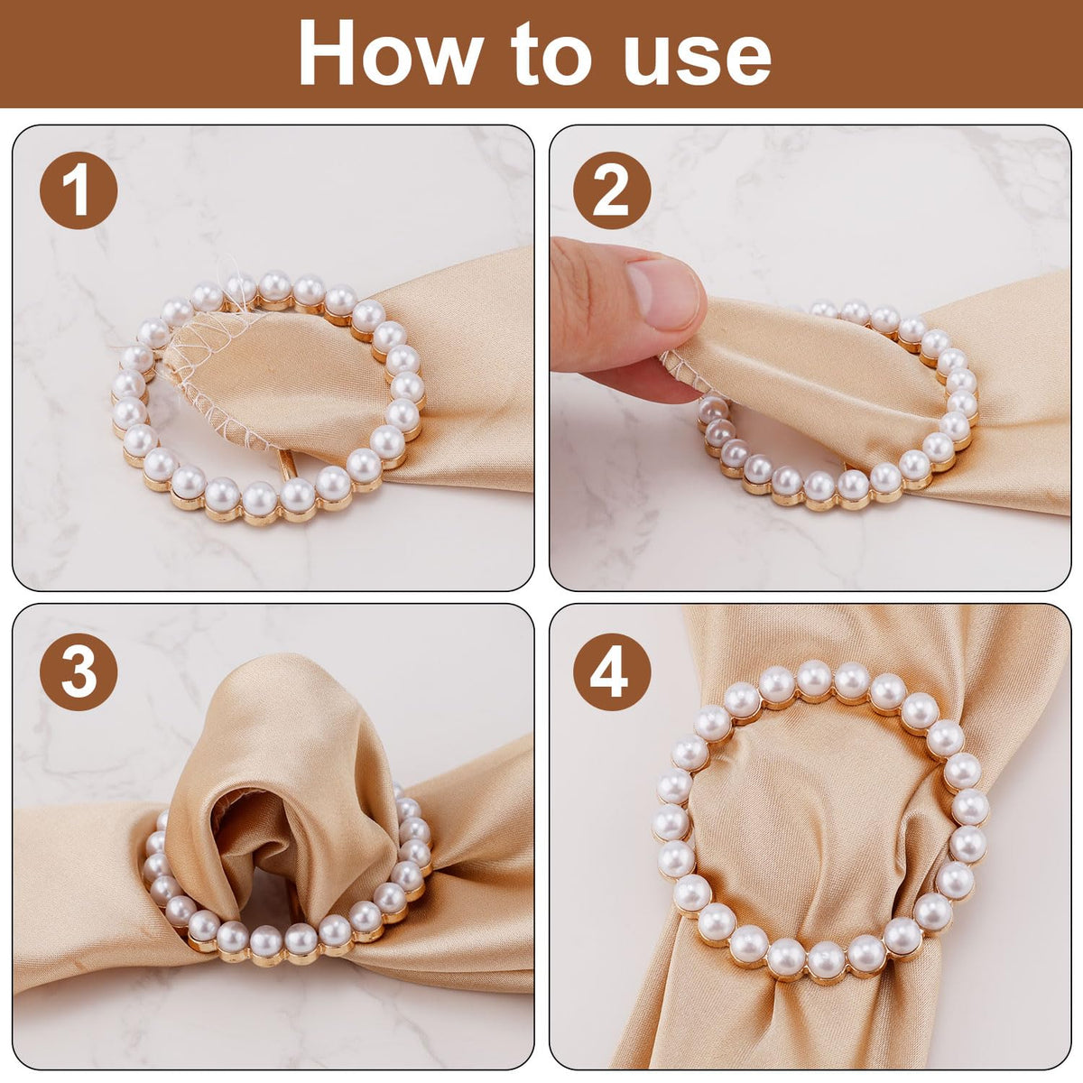 4 Counts Women's Fashion Metal Shirt Clips, Shape-Including Round and Heart Designs 🧷