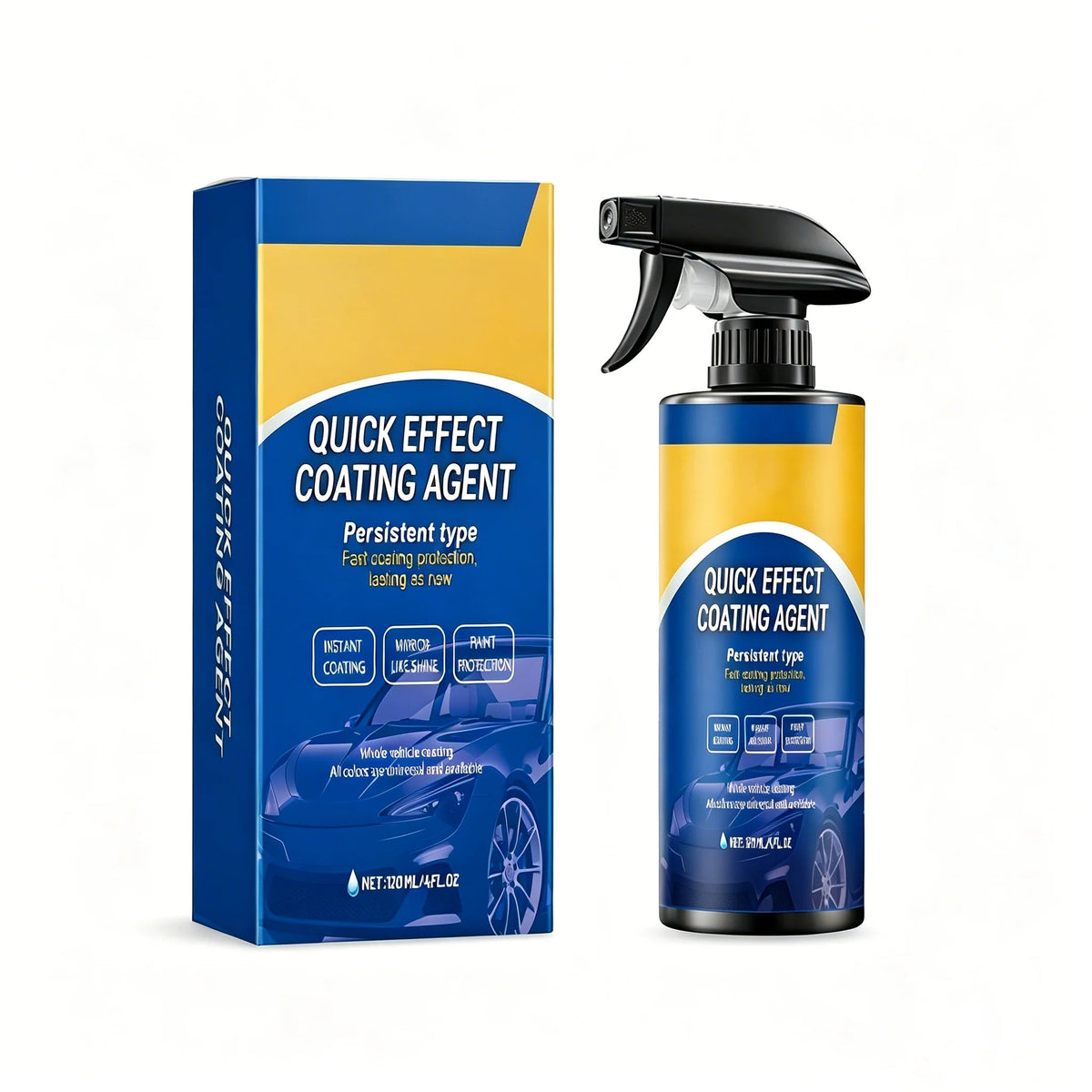🔥 Early Black Friday Deal🚗Car Coating Spray for Shine & Protection✨