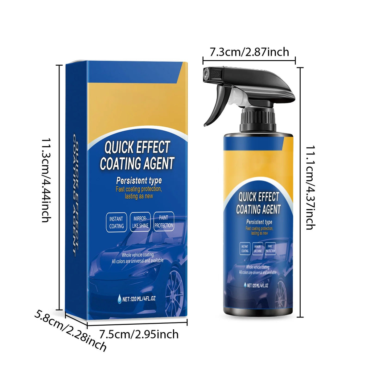 🔥 Early Black Friday Deal🚗Car Coating Spray for Shine & Protection✨