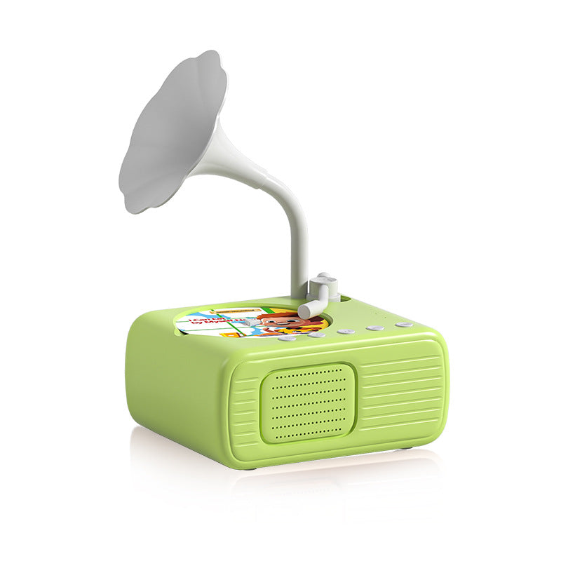 Screen-Free Story & Music Player for Kids – 96 Audio Cards & 4 DIY Recording Cards