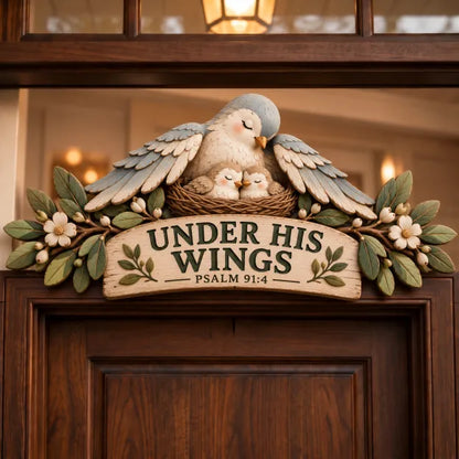 ✝️ 2D Christian Faith & Blessings Decorative Door Topper