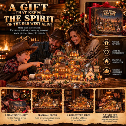The Old Western Frontier – Lighted Miniature Western Village