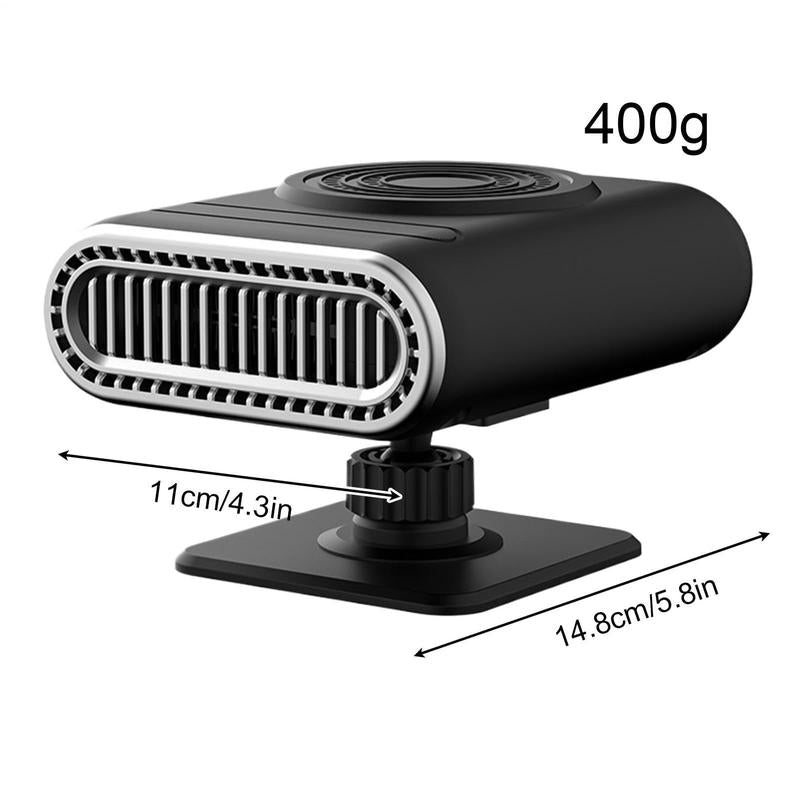 🎁Black Friday Special Discount✨🚙12V Portable Car Heater - 12v Power, Adjustable Defogging Windshield Demister
