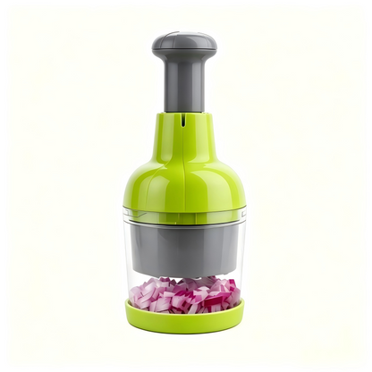 Manual Vegetable Chopper for Onion Garlic Nut Salad Dishwasher Safe