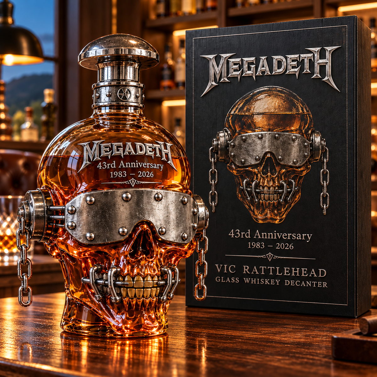 Vic 43rd Anniversary Whiskey Decanter