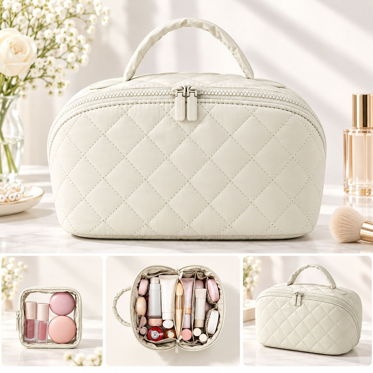 🎉Travel Makeup Bag for Woman-Large Size