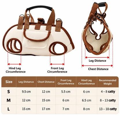 🐱2-in-1 Portable Breathable Pet Carrierk