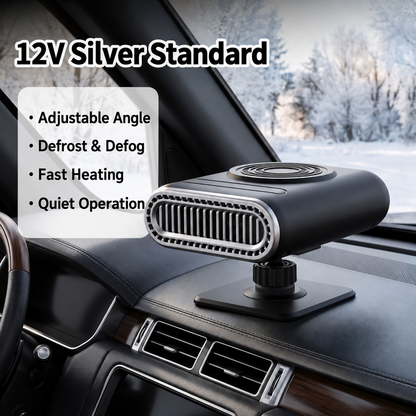 🎁Black Friday Special Discount✨🚙12V Portable Car Heater - 12v Power, Adjustable Defogging Windshield Demister