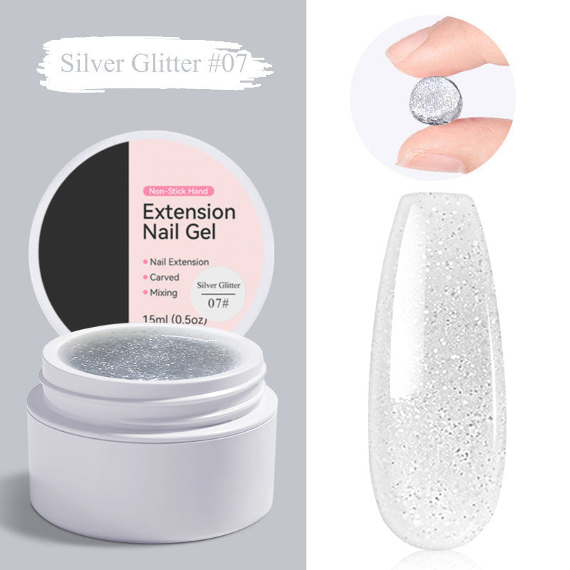 💅 Solid Nail Extension Builder Gel — Non-Flowing, Easy to Use 🥳