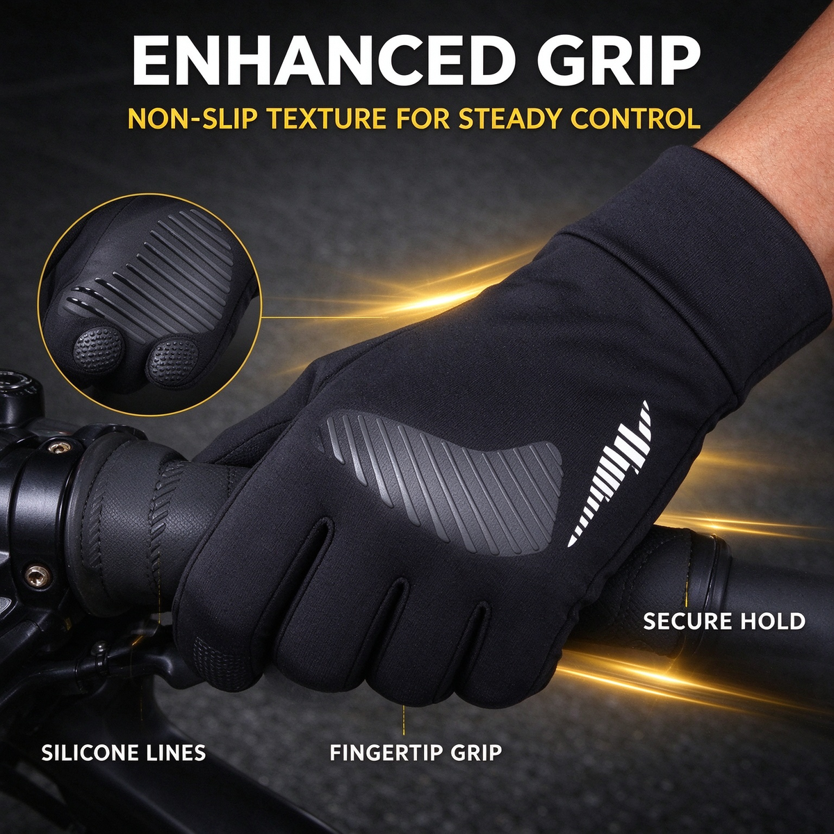 Winter Gloves Women Men Gloves Liners Thermal Warm Touch Screen 🧤