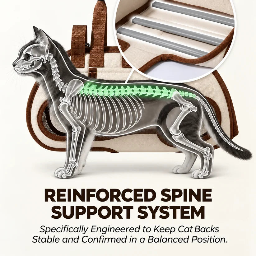 🐱2-in-1 Portable Breathable Pet Carrierk