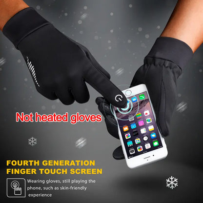 Winter Gloves Women Men Gloves Liners Thermal Warm Touch Screen 🧤