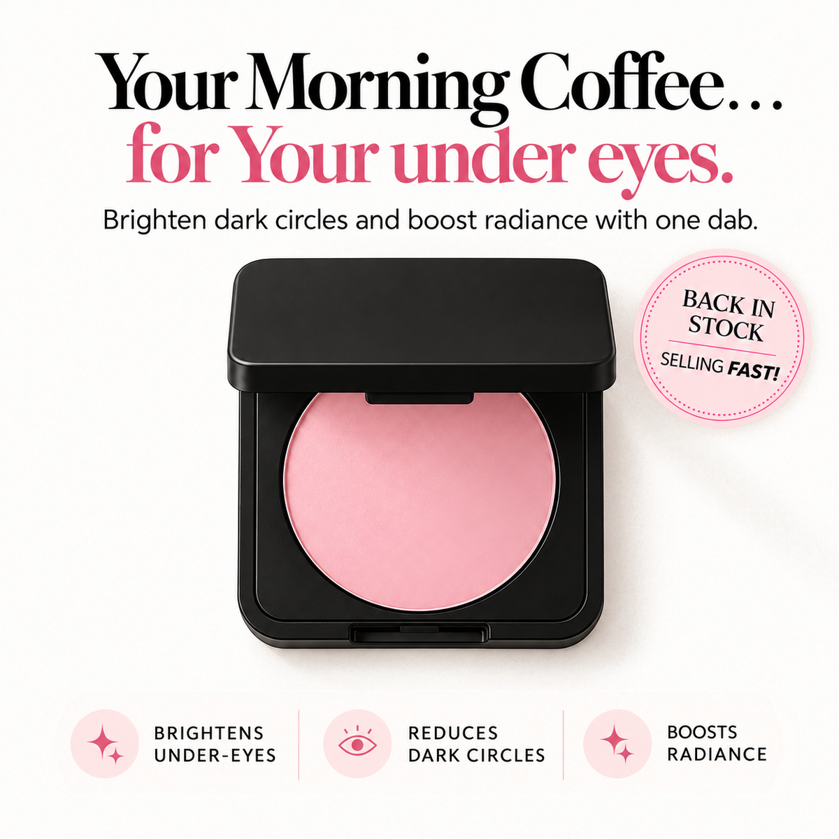 Under Eye Brightener-Get FREE Precision Brush