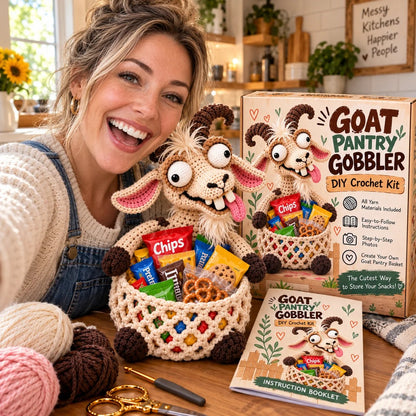 😂 Snack Attack Squad™ – DIY Crochet Funny Animal Snack Basket Collection
