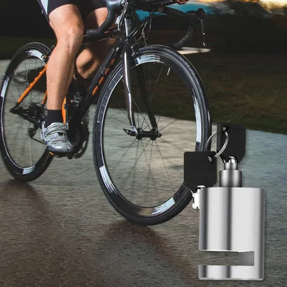 🏍️ Motorcycle & Bicycle Disc Brake Lock with Push-to-Lock Design