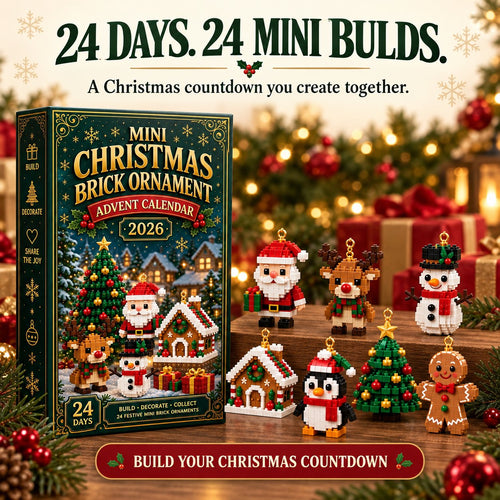 ⏳ Last day to save 49% – 🎄 24-Day Mini Christmas Ornament Advent Calendar 🎄