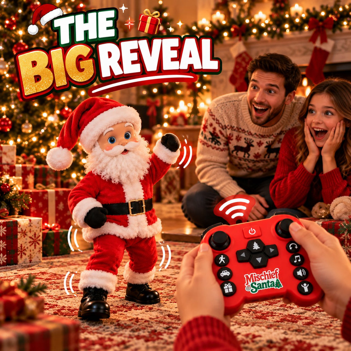 Remote-Control Mischief Santa