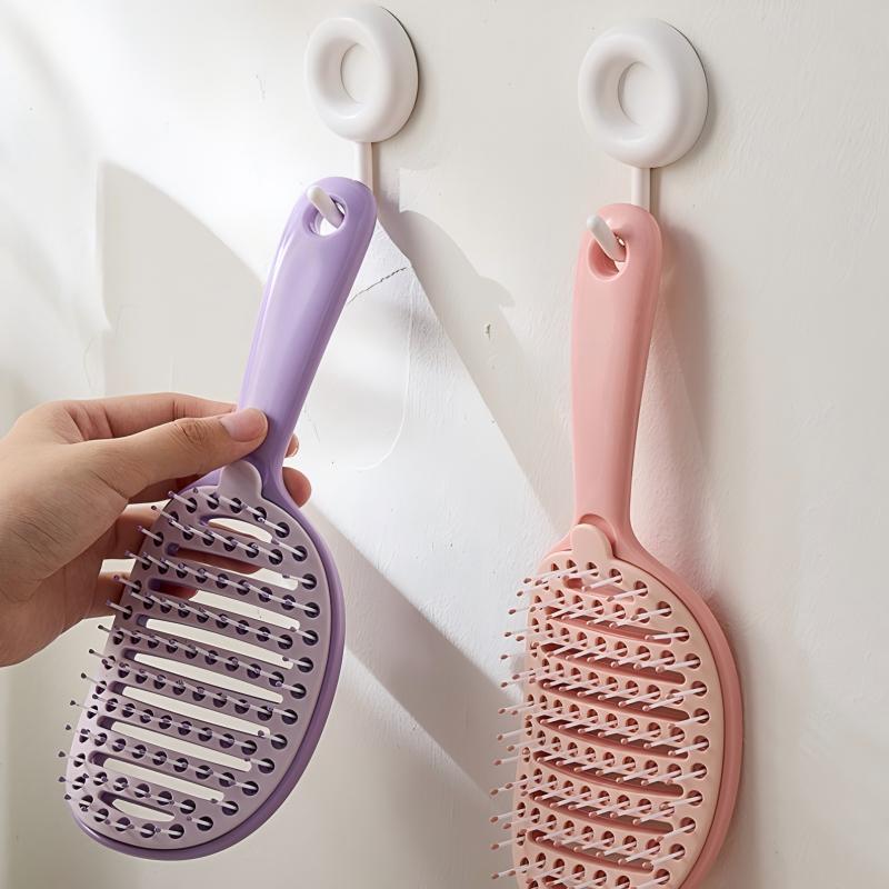 Self Cleaning Slicker Brush Wet Dry Massage Comb Portable Hair Remover