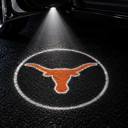Texas Longhorns car door projector light design