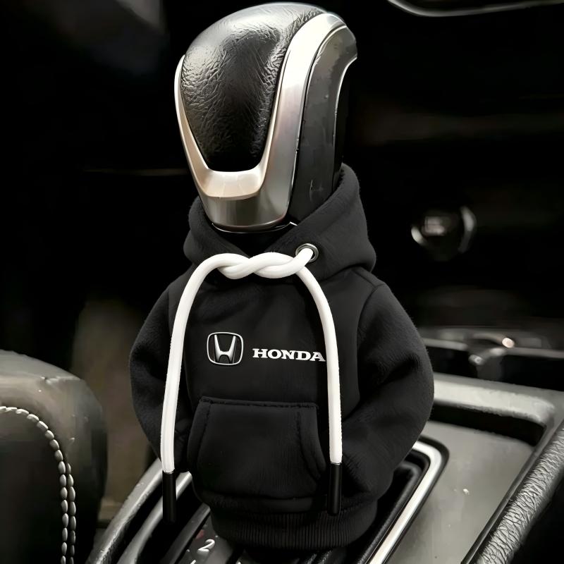 Universal Car Shift Knob Cover Hoodie Cute Interior Decoration Accessory