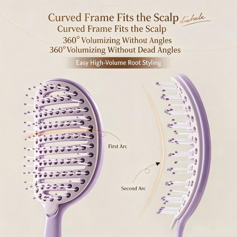 Self Cleaning Slicker Brush Wet Dry Massage Comb Portable Hair Remover