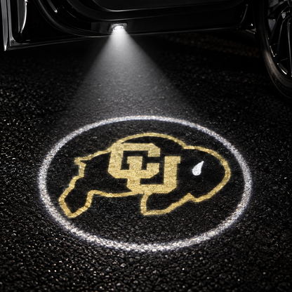 Colorado Buffaloes car door projector light design