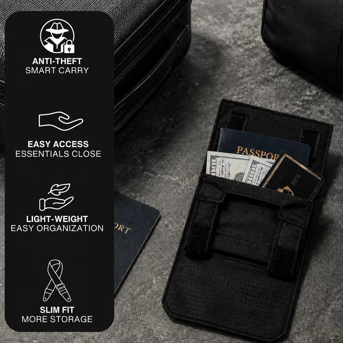 🛍️ Black Friday Preview Sale –✨Concealed anti-theft travel waist bag