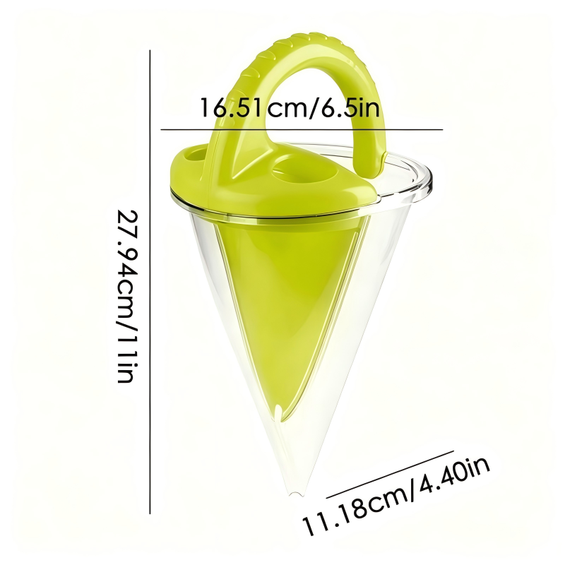 Creative Drip Sandcastle Tool with Anti Slip Handle Beach Sand Sculpture Maker for Kids