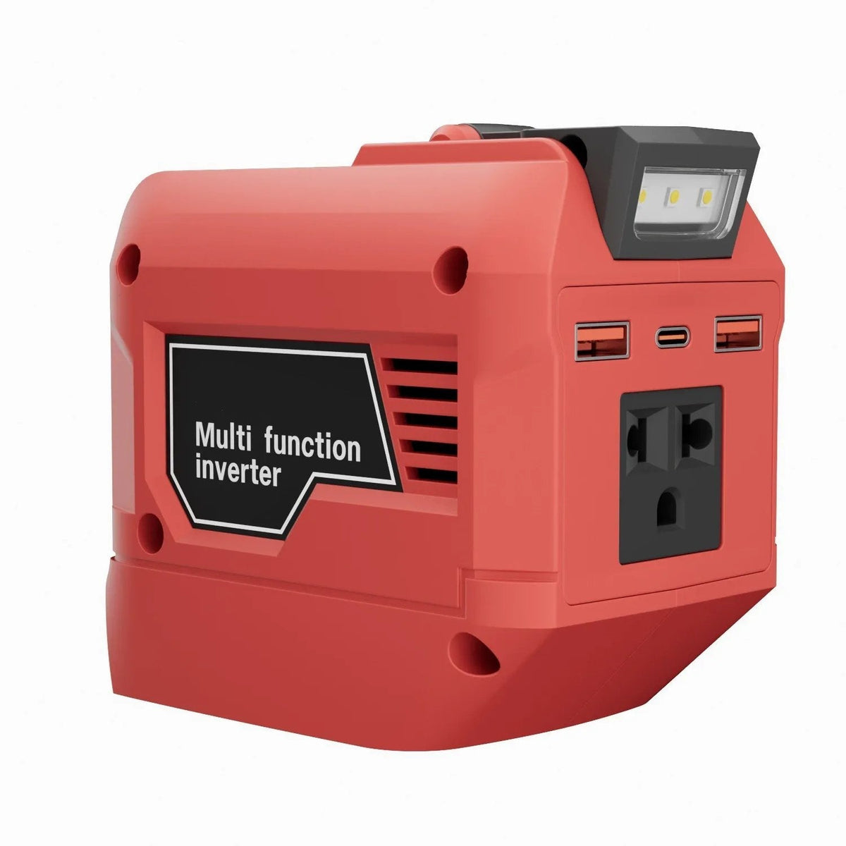 🔥250W Portable Power Inverter – Turn 18V–21V Tool Batteries Into 220V AC Power 🔋
