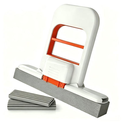 Mini Self Squeezing Mop Portable Wet Dry Cleaning for Bathroom Kitchen Glass