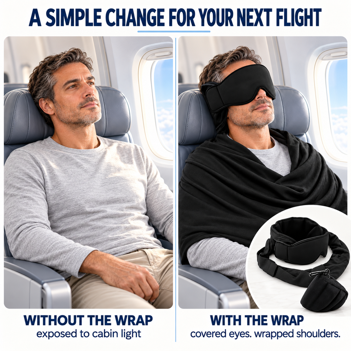 First Class 3-in-1 Travel Sleep Set