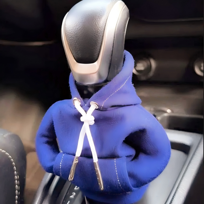 Universal Car Shift Knob Cover Hoodie Cute Interior Decoration Accessory