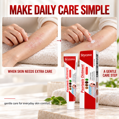 Stycove Botanical Skin Relief Ointment for Dry, Itchy & Flaky Skin