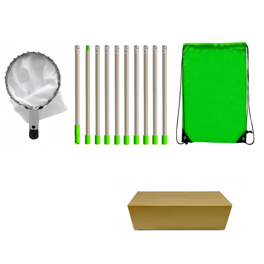 🥳2026 HOT SALE🥳💞50K+ SOLD! 🍎🌳 50% OFF! Fruit Picker Head Basket – no ladder needed, easy attach & reach high branches. Durable metal tines + nylon bag, pick apples, pears & more without damage! 🛡️💪