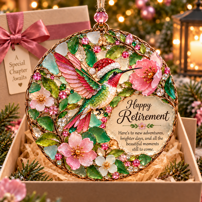 Happy Retirement 2026 XR2110001CL Christmas Ornament