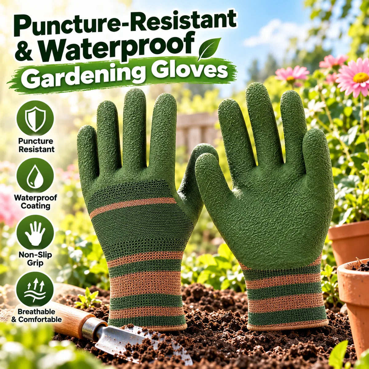 🔥Last Day 40% Off ✨Puncture-Resistant & Waterproof  Gloves