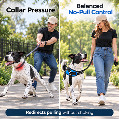 🐾 No-Pull Reflective Dog Harness | Comfortable Control for Every Walk