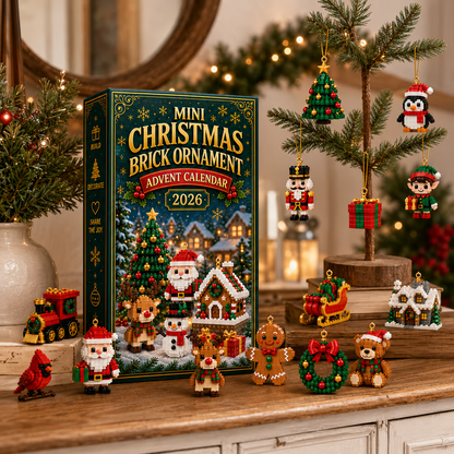 ⏳ Last day to save 49% – 🎄 24-Day Mini Christmas Ornament Advent Calendar 🎄