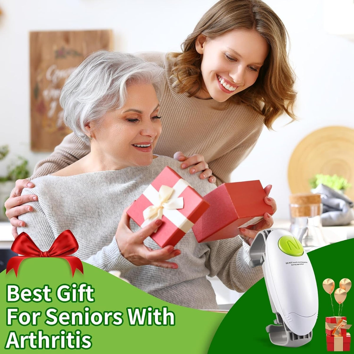 ✨Electric can opener, one-touch automatic can opener