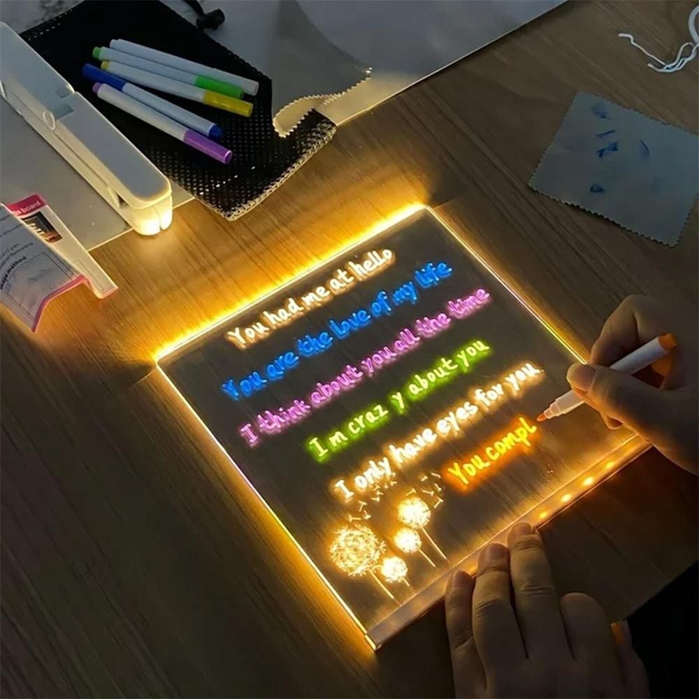 🎄LAST DAY Sale 49% OFF ✨LED Note Board with Colors🎨