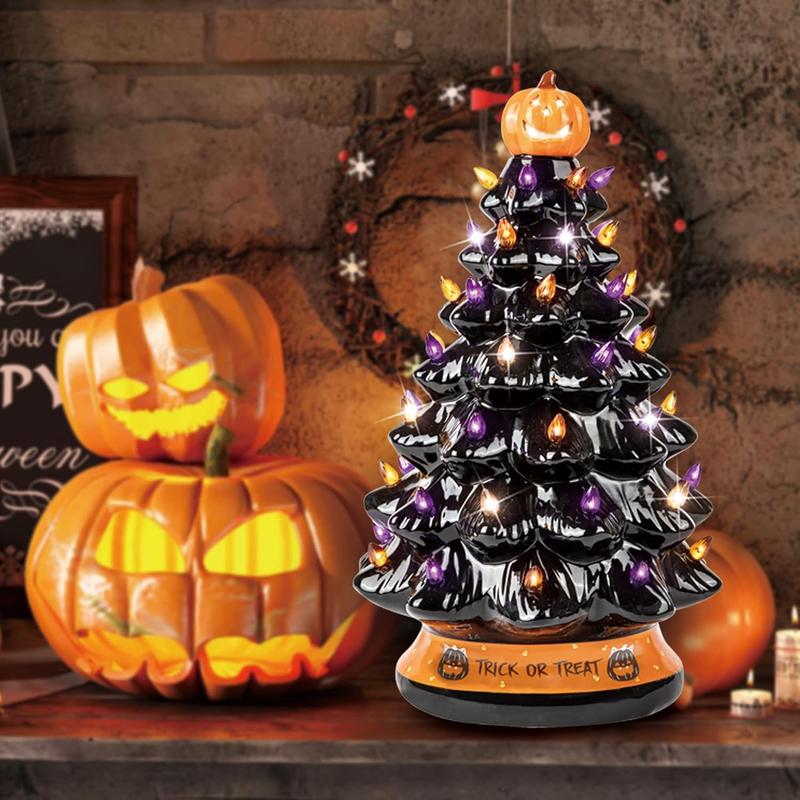 🔥Last 48 hours 57% off -🎄🎃 Halloween Ceramic Christmas Tree ✨