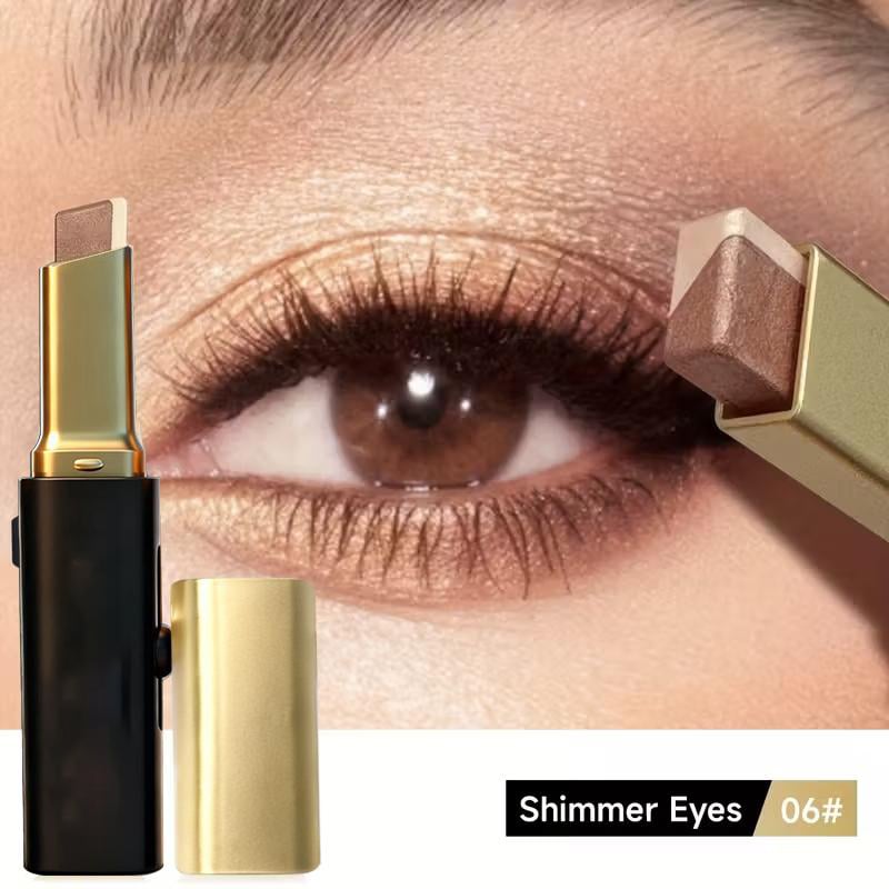 Matte Two Color Eyeshadow Stick