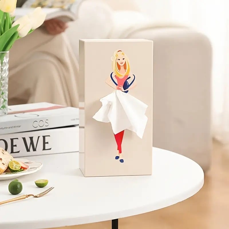 🔥Hot Sale 50% Off🔥👗Flying Skirt Tissue Box🧻