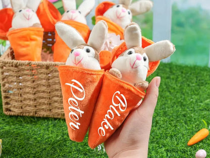 ⚡️FLASH SALE 49% OFF - 🥕Custom Easter Plush Rabbit Keychain